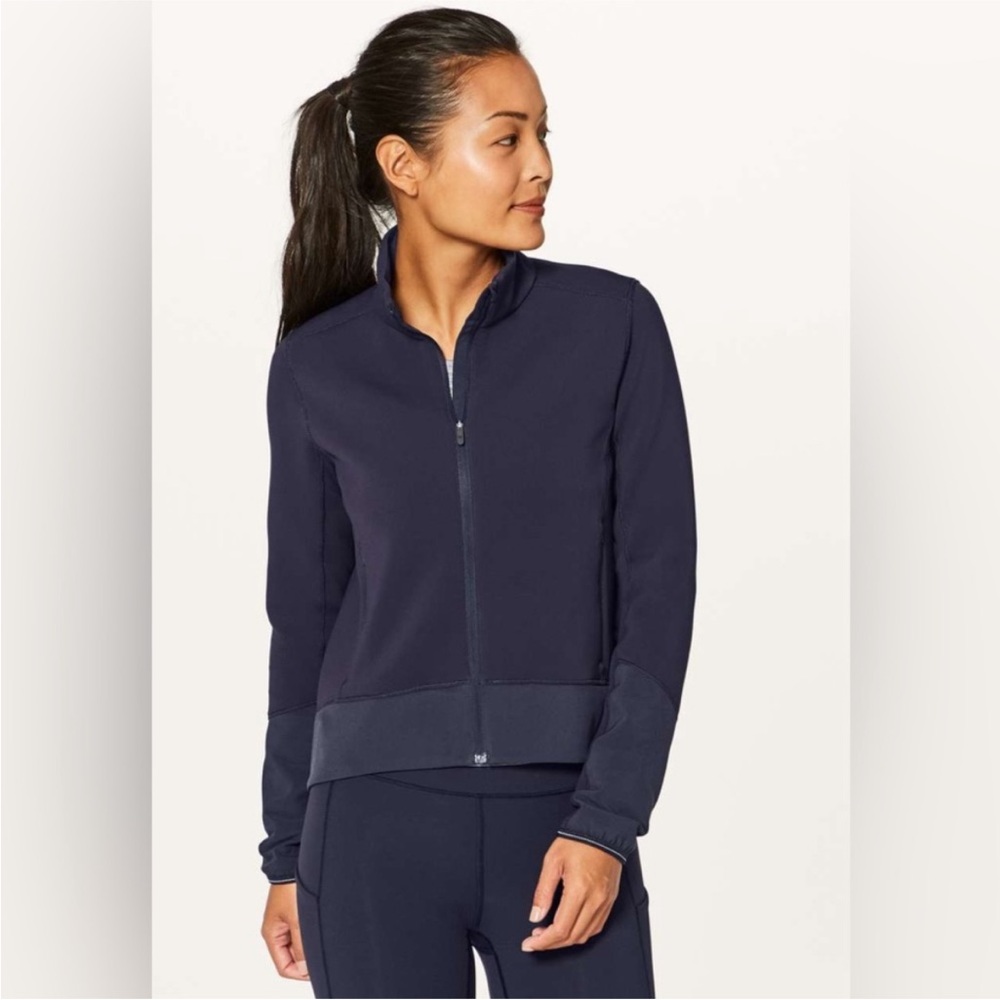 Lululemon || Cardio Squad Jacket in Midnight Navy 6